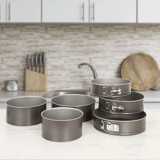 Belfry Kitchen Rayburn 6 Piece Non-Stick Steel Bakeware Set