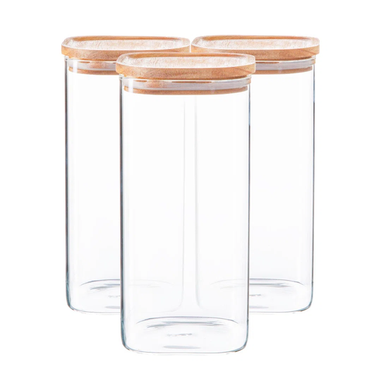 3 Piece Kitchen Canister Set