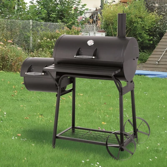 Biloxi Offset BBQ Pit Barrel Smoker