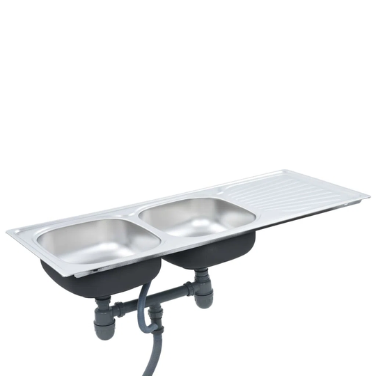 Ankeny Double Bowl Undermount Kitchen Sink
