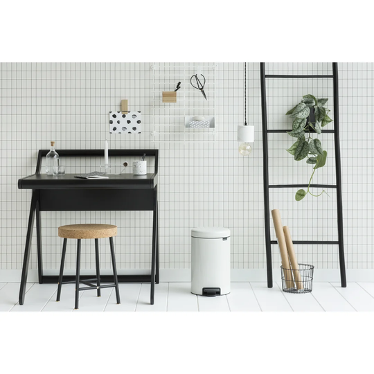NewIcon 12 Litre Soft Closing Pedal Bin with Metal Inner Bucket