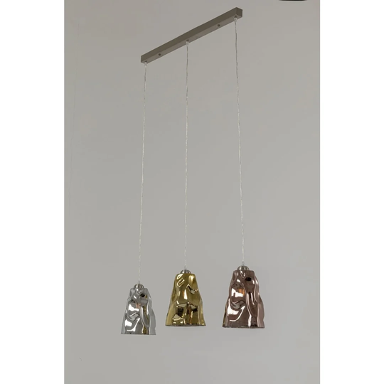 Crumble 3-Light Kitchen Island Pendant