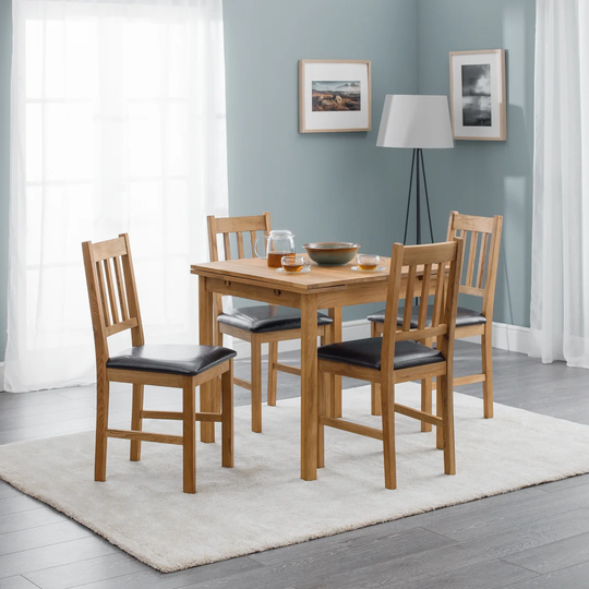 Carmel Extendable Solid Oak Dining Table