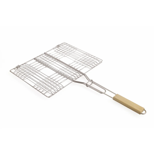 Stockbridge Wooden Handle BBQ Basket