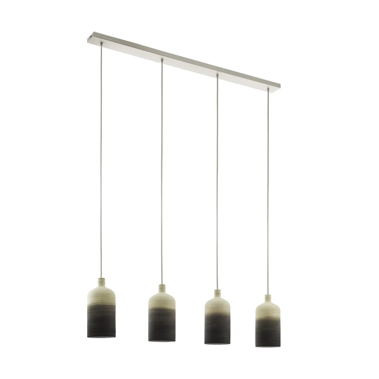 Bruns 4 - Light Kitchen Island Linear Pendant