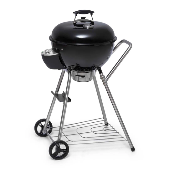 Klarstein 45cm Kettle Charcoal BBQ