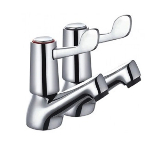 Osakis Deck Mounted Roman Bath Tap