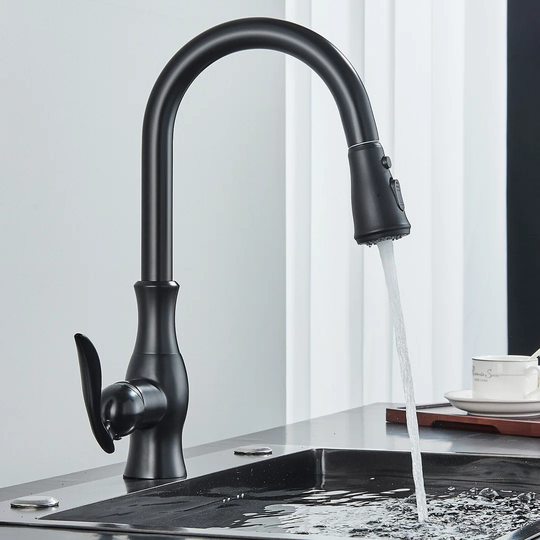 Fred Touch Single Lever Monobloc Tap with Side Spray