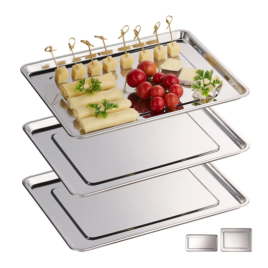 Serving platter set of 3
