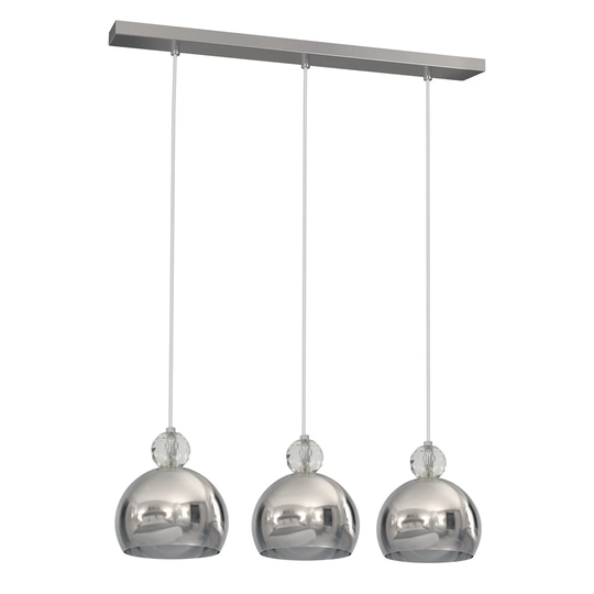 Hephzibah 3-Light Kitchen Island Dome Pendant