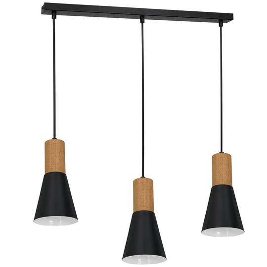 Adreille 3-Light Kitchen Island Cone Pendant