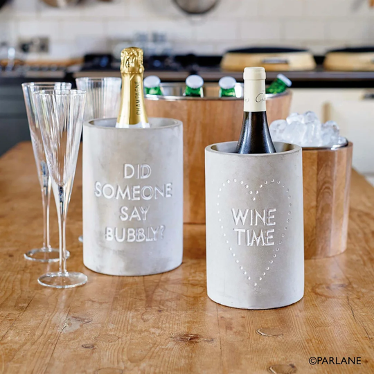 Cement Bubbly Wine Cooler
