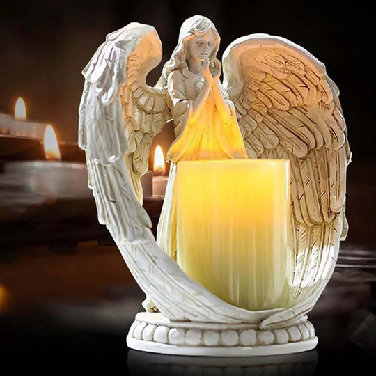 Angel Candlestick Acworth Sculpture