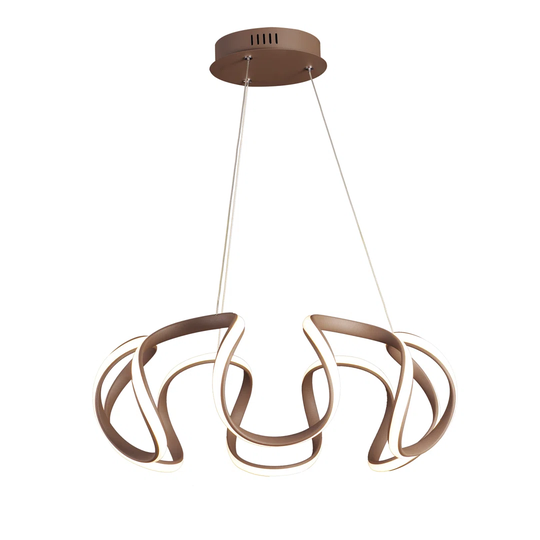 Fazio 1-Light Kitchen Island Geometric LED Pendant