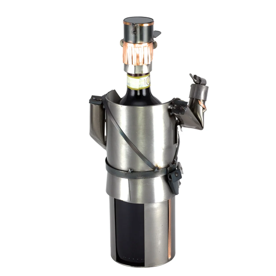 Plunkett 1 Bottle Tabletop Wine Rack