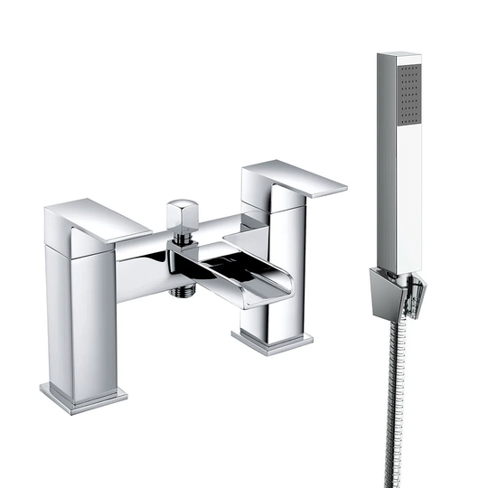 Kulick Deck Mounted Waterfall Roman Bath Tap