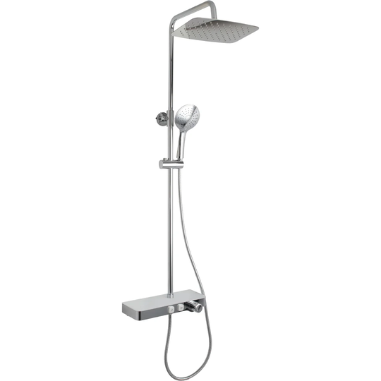 Makayla Thermostatic Shower with Dual Shower Head