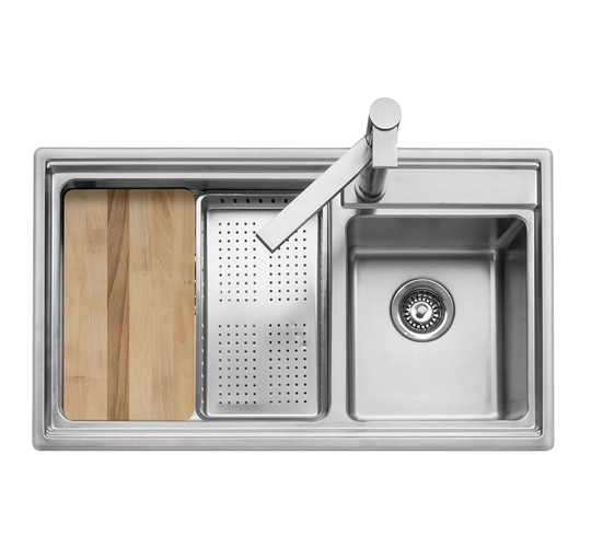 Axle 1.5 Bowl Inset Kitchen Sink