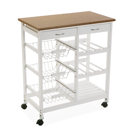 Elkin Kitchen Trolley with Manufactured Wood
