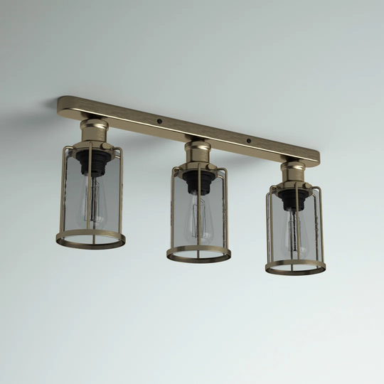 Kiki 3-Light Semi Flush Mount