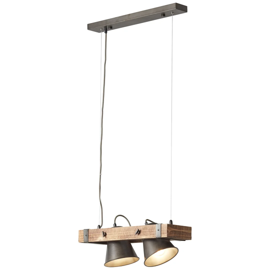 Kennon 2-Light Kitchen Island Cone Pendant