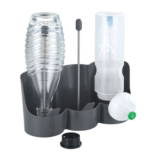 WENKO Bottle Holder Filia, For Quick Drying Up To 3 Bottles