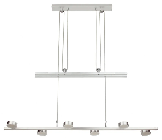 Phipps 6-Light LED Kitchen Island Pendant