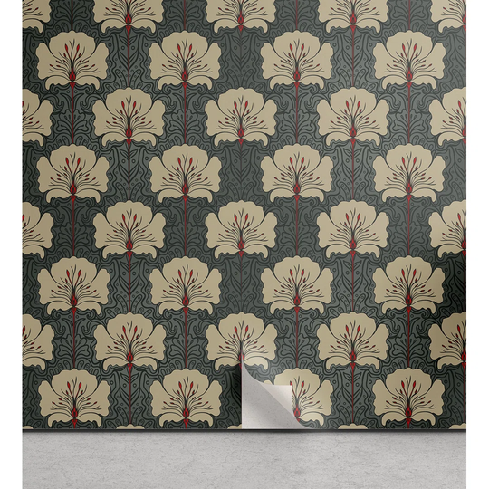 Haxtun Matte Peel & Stick Wallpaper Roll