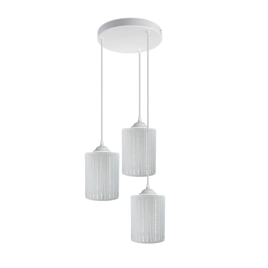 Crucita 3-Light Cluster Cylinder Pendant