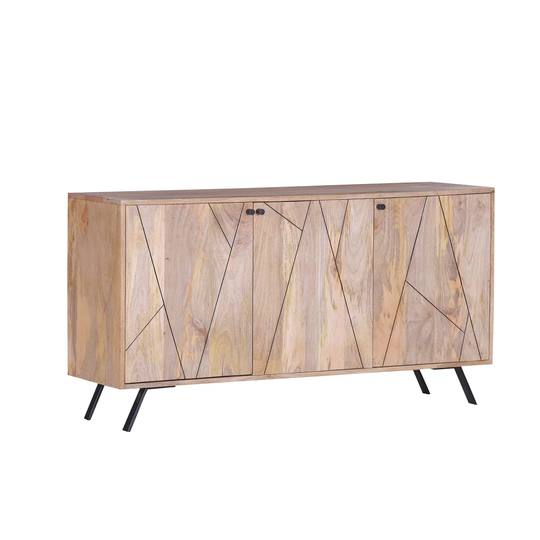 Eliora 140 Cm Wide Mango Wood Sideboard