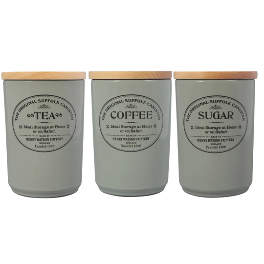 Suffolk 3 Piece Coffee, Tea, & Sugar Set