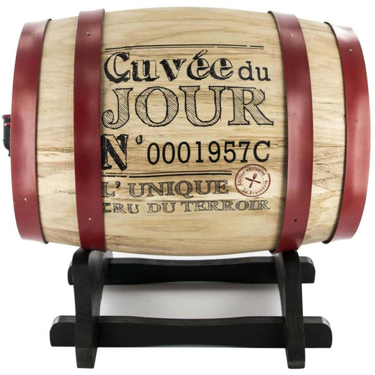 Drago 5 Litre Barrel Wine Dispenser Bistrot Rouge