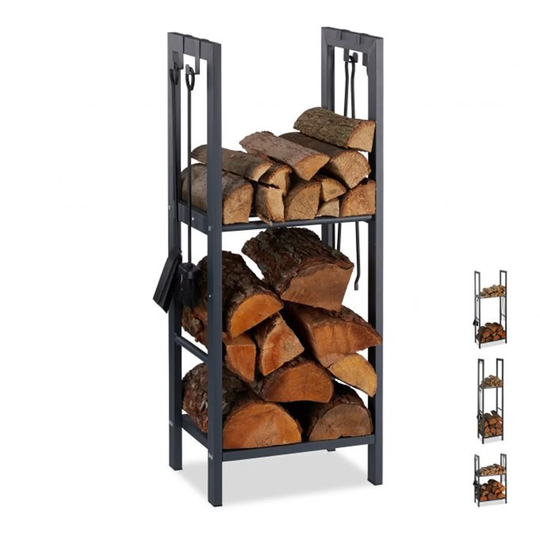 Boa 60Cm W Metal Log Rack