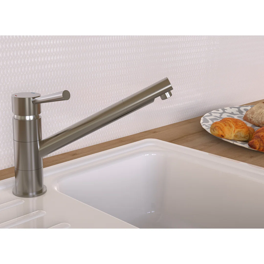 Cornwall Kitchen Mixer Single Lever Monobloc Tap with 150° Swivel Range
