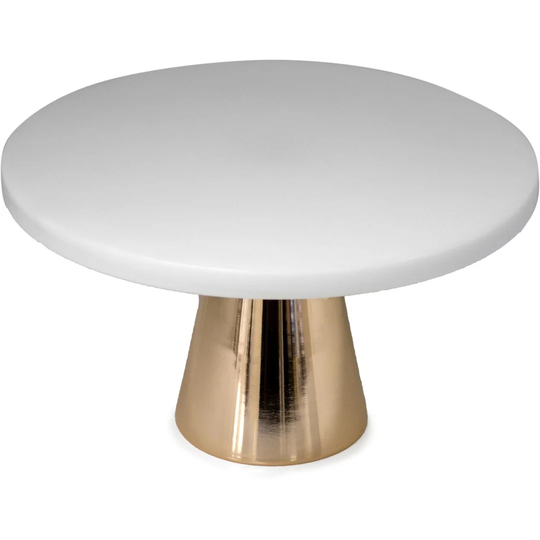 Boulware Round Marble Cake Display Stand