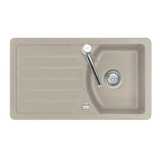 Kappa 50cm x 20cm Kitchen Sink