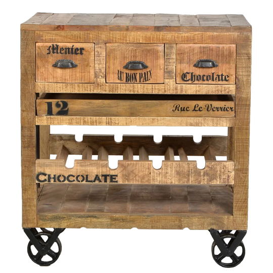 Kym 78Cm Kitchen Trolley
