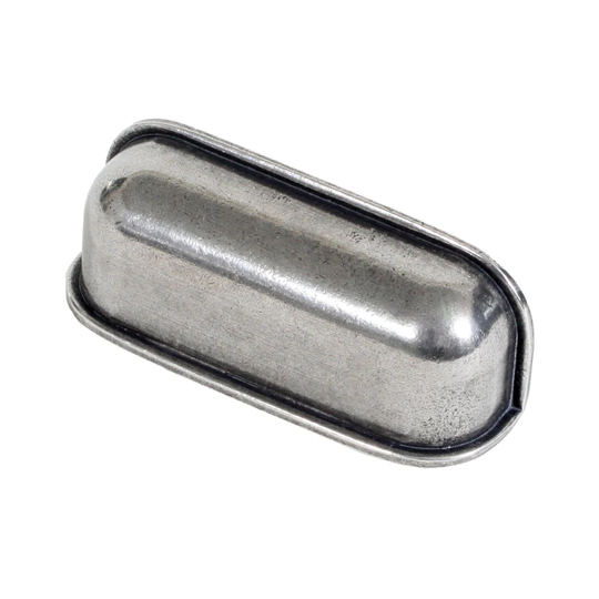 Hendon Genuine Pewter Cup/Bin Cabinet and Drawer Handle