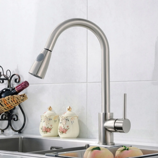Stm Kitchen Sink Faucet Pull-out Spout Crane Wt1073
