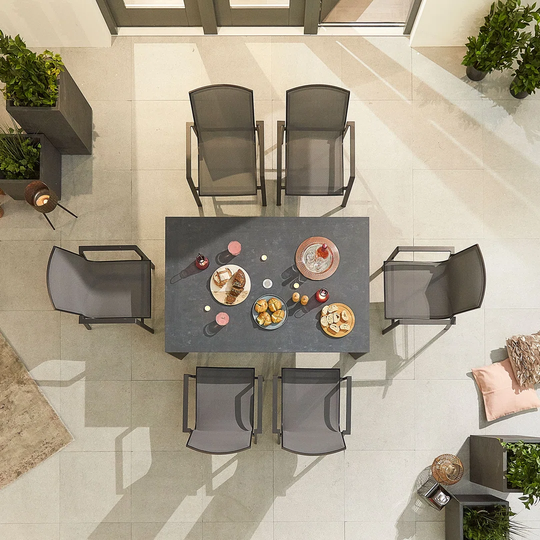 Evannia 6 Seater Dining Set
