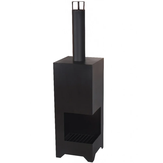 Gerik Steel Charcoal/Wood Burning Chiminea