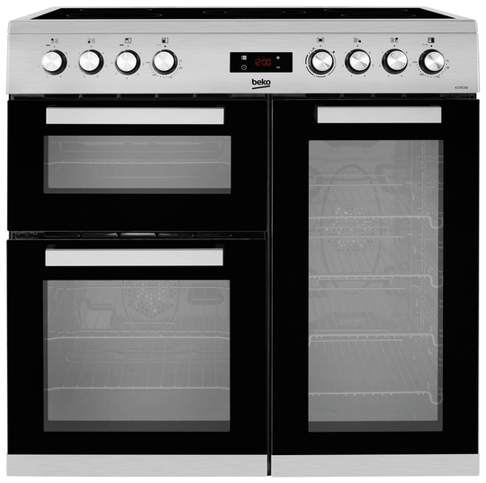 Beko KDVC90X 90cm Electric Range Cooker - Stainless Steel