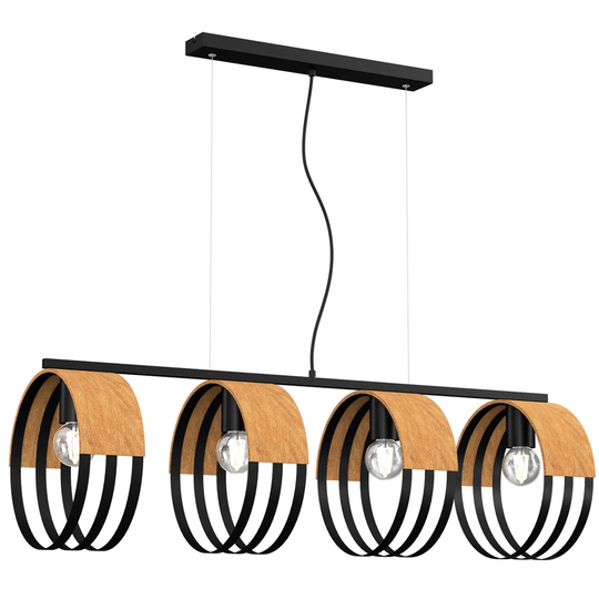 Aadrika 4-Light Kitchen Island Globe Pendant