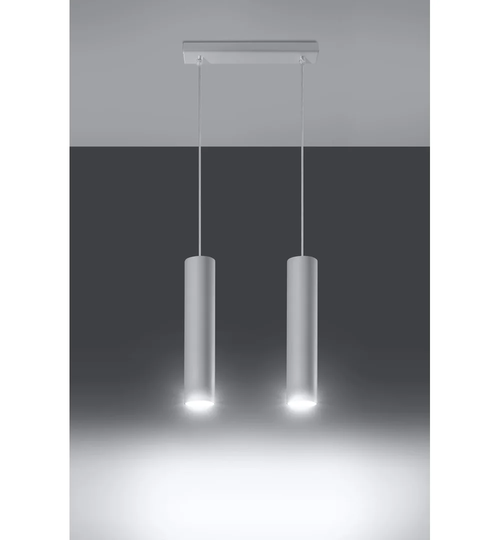 Fremantle 2-Light Kitchen Island Cylinder Pendant