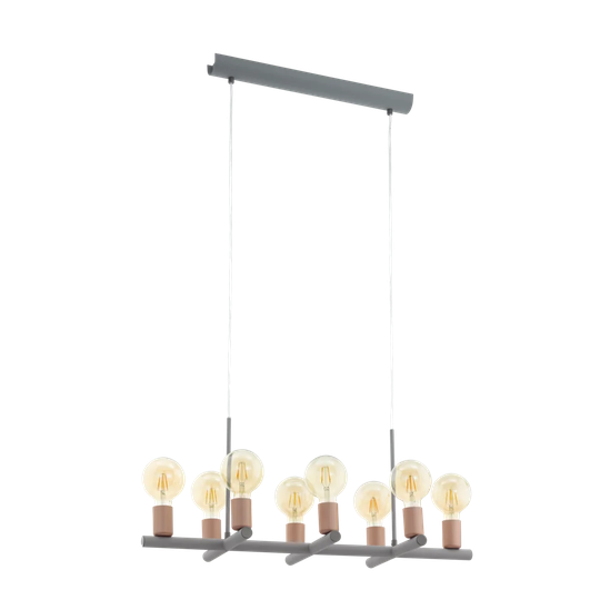 Lois 8-Light Kitchen Island Pendant