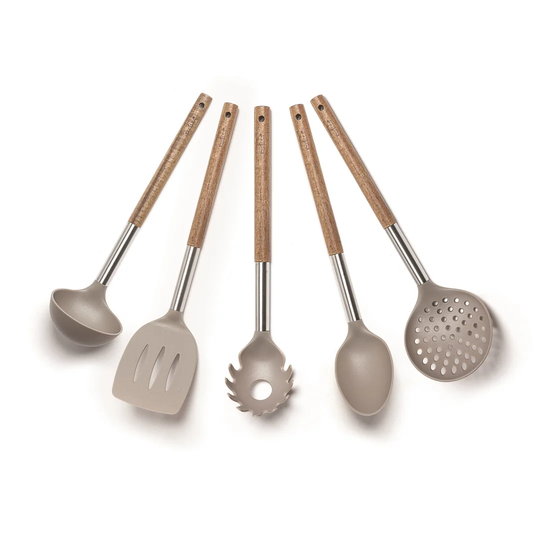 Natural Life 5 Piece Natural Life Kitchen Utensil Set