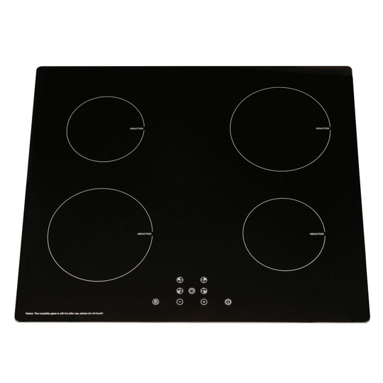 60cm Built-in Induction Hob In Black, 4 Zones, Touch Control - SIA UB60IH