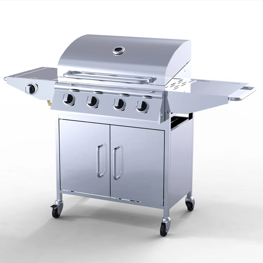 Witzke 4-Burner Natural Gas BBQ