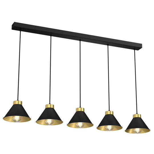 Aella 5-Light Kitchen Island Cone Pendant