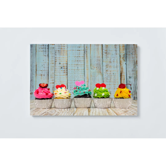 Muffin Magnetic Wall Mounted Cork Board